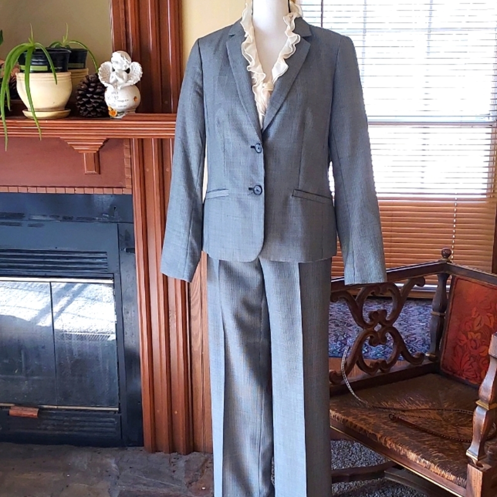 Talbots Gray Blazer & Suit Jacket